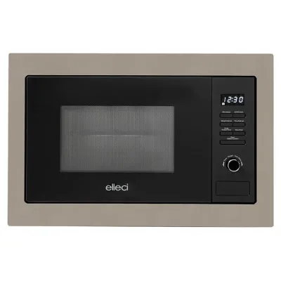 Elleci Forno microonde multifunzione PLANO MW FGSP28143WS finitura G43 tortora da 60 cm