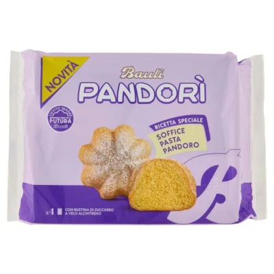Bauli Pandorì 4 x 35 g Tradizionale Soffice e Profumato