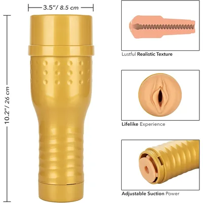 Private Tube Original Masturbatore Uomo Realistico TPR 26 cm con Aspirazione Regolabile
