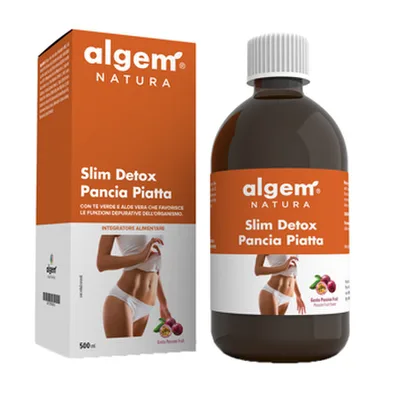 Algem Slim Detox Pancia Piatta Integratore Depurativo 500 ml