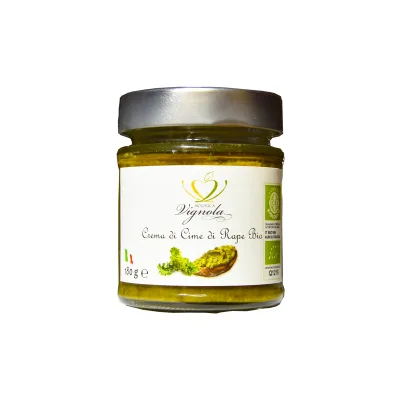 Crema di cime di rapa Bio 180 gr