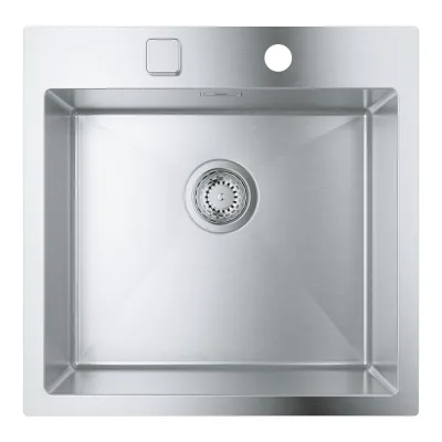 Grohe Lavello una vasca 31583SD1 finitura acciaio inox da 52x51 cm