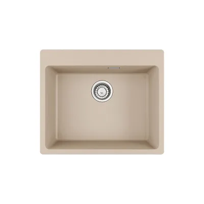 PRONTA CONSEGNA - Franke: Lavello una vasca Vasche Sopratop Centro MRG 610-54 FTL 114.0661.700 finitura fragranite avena da 59x50 cm