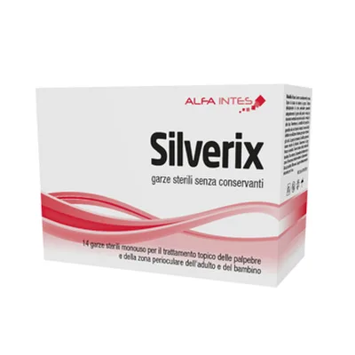 Silverix Perioculare Garze Sterili Monouso 14 Pezzi