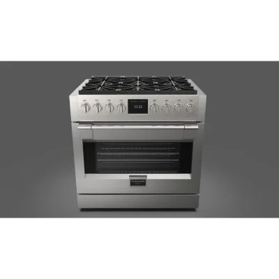 Fulgor Cucina Sofia FSRC 3606 P MG MK 2F X con forno multifunzione pirolitico e piano a gas finitura inox da 91 cm