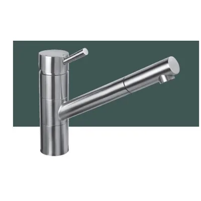 Foster Miscelatore monocomando con canna girevole e bocca estraibile 8550 000 finitura ottone satinato - IN PROMOZIONE FINO AL 30/06