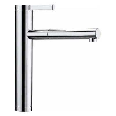 Blanco | Miscelatore monocomando con doccetta estraibile LINEE-S 1517591 finitura cromato