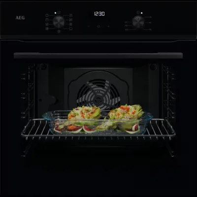 AEG Forno SurroundCook da incasso NBU 5A20 SB finitura nero lucido da 60 cm