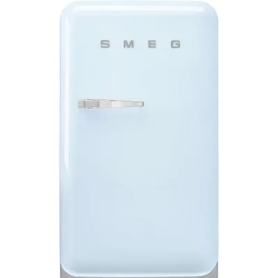 Smeg Frigorifero monoporta con cerniere a destra a libera installazione FAB10HRPB6 finitura azzurro da 55 cm - IN PROMOZIONE FINO AL 30/06