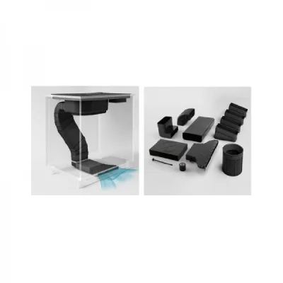 Elica: Kit installazione filtrante fuori zoccolo Plinth Out KIT0199836 (min h6 cm)