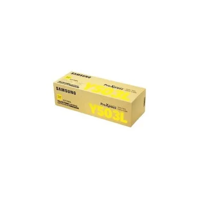 TONER ORIGINALE SAMSUNG CLT-Y503L GIALLO ProXpress C3000 C3010 SU491A