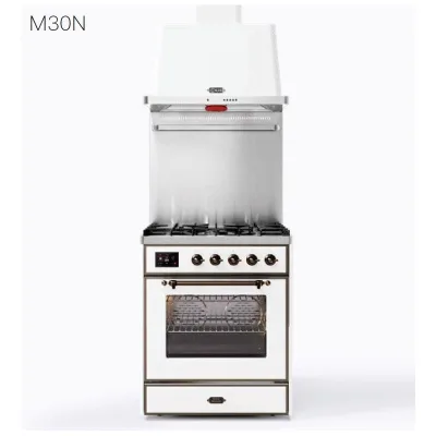 Ilve Cucina M30N Majestic M30DNE3 piano cottura 5 fuochi da 76 cm - PROMOZIONE ATTIVA FINO AL 19/10