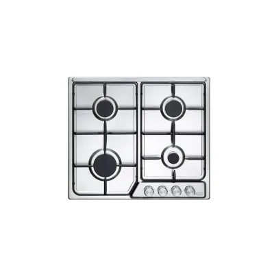 De Longhi Piano cottura a gas DFI 46 ASV in acciaio inox da 58 cm