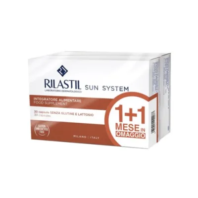 RILASTIL SUN SYSTEM CAPSULE 1+1 60 COMPRESSE