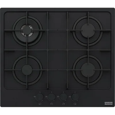 Franke: Piano cottura a gas Maris 600 FHMA 604 3G DC MB C 106.0670.112 finitura black matt da 59 cm
