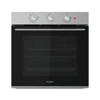 Whirlpool Forno multifunzione OMK38HU0X finitura acciaio Easy to Clean da 60 cm