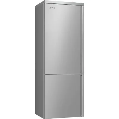 Smeg S Frigorifero combinato Total No Frost a libera installazione FA3905LX5 finitura Full-Inox da 70 cm - Cerniera sinistra - IN PROMOZIONE FINO AL 6/07