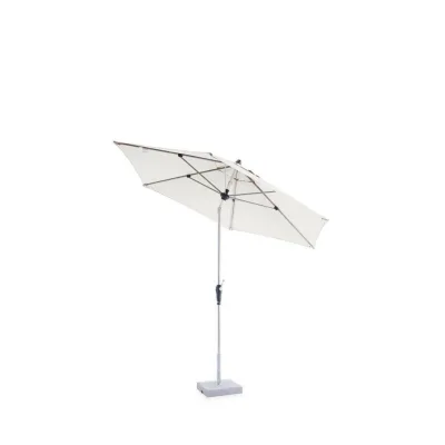 Unopiù Ombrellone LIPARI in alluminio con telo in poliestere da Ø280 cm - Con base di pietra serena - IN PROMOZIONE FINO AL 6/07