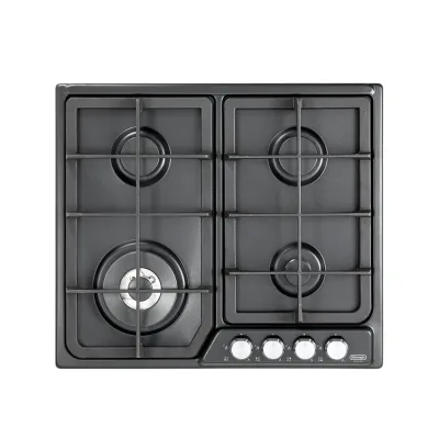 De Longhi Piano cottura a gas PFA 46 GH finitura antracite da 58 cm