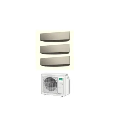 Climatizzatore Condizionatore GENERAL FUJITSU Trial Split 9+12+12 Serie KETA SILVER Inverter Con AOHG30KBTA4 R-32 WI-FI OPTIONAL 9000+12000+12000