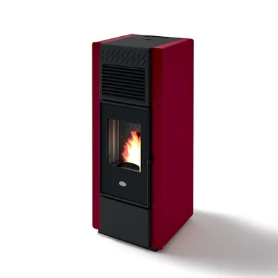 Eva Calòr Stufa a pellet CLOE 901629000 finitura rosso