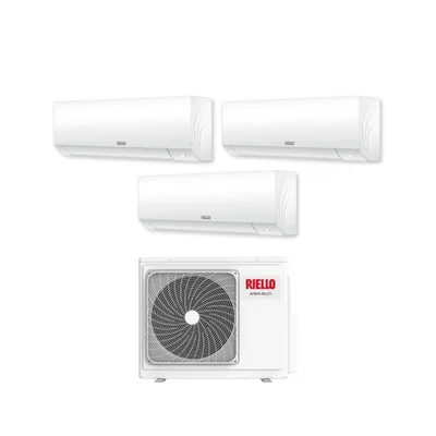 Climatizzatore Condizionatore RIELLO Trial Split 9+9+12 Serie AARIA PLUS Inverter  con 355 PI R-32 CON AARIA MULTI WI-FI OPTIONAL 9000+9000+12000 A++/A+