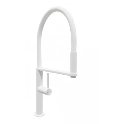 Schock Miscelatore monocomando con doccetta NEW AQUASHAKE SXSHAKNWH finitura bianco