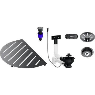 Blanco | Pacchetto accessori per lavello OOVALON BUNDLE 1527996 finitura grigio