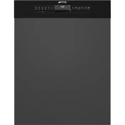 Smeg Lavastoviglie parzialmente integrata da incasso PL364CN con frontalino nero da 60 cm - IN PROMOZIONE FINO AL 30/06