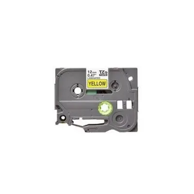 NASTRO ETICHETTE COMPATIBILE LAMINATO BROTHER TZE631 Larghezza 12 mm x 8 metri