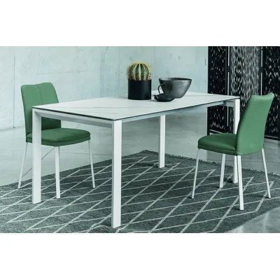 Sedit Tavolo allungabile Evolution con struttura in metallo e piano a scelta - IN PROMOZIONE FINO AL 6/07