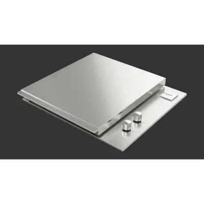 Fulgor Coperchio standard con piedini FOBQ LL 600 X finitura acciaio inox