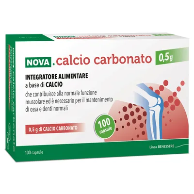 CALCIO CARB 0,5G 100CPS ARG