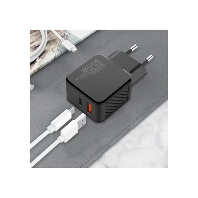 NEO CARICATORE DA MURO 20W USB-C/A PD FOVMWC17880