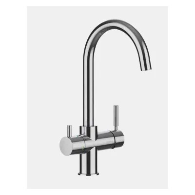 ProAcqua Miscelatore con doppio comando ONE & ONLY 1801192 finitura cromo spazzolato - con set depuratore