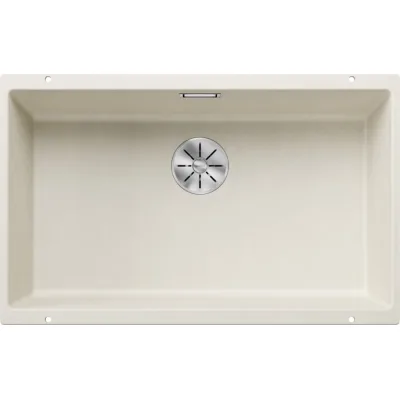 Blanco | Lavello una vasca SUBLINE 700-U 1527173 finitura soft white da 73x46 cm - Sottotop