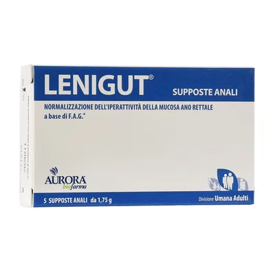 Lenigut Supposte Anali 5pz