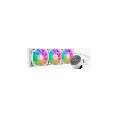 Unykach AquaStorm White 360 ​​​​Raffreddamento a liquido 3 ventole 1800 RPM UK353102 Pompa con portata 2500 RPM
