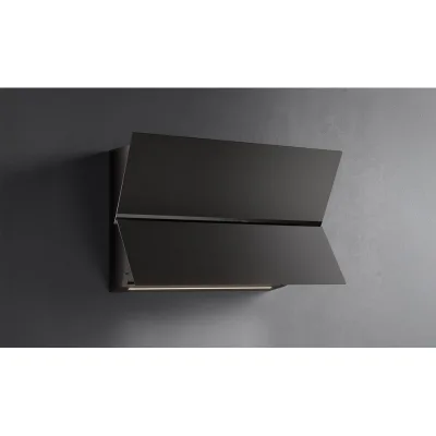 PRONTA CONSEGNA - Falmec Cappa a parete Fusion finitura vetro nero da 85 cm - 800 m3/h - IN PROMOZIONE CON VOUCHER FINO AL 5/09