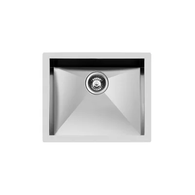 Foster Lavello una vasca 1215 850 finitura acciaio inox da 55x45 cm