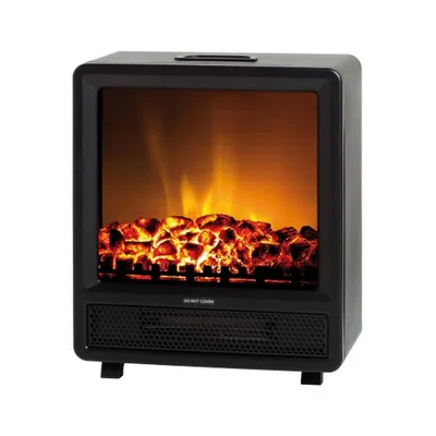 Caminetto Elettrico Ardes 1500W Portatile Effetto Brace a Pavimento AR350
