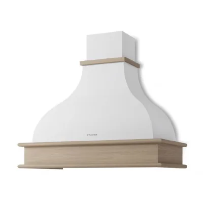 Faber Cappa a parete WEST 90 NF 321.0693.744 finitura bianco da 90 cm - Cornice non inclusa