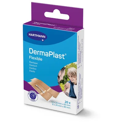 Dermaplast flexible cerotto 2 formati 20 pezzi