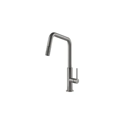 Foster Miscelatore monocomando con canna girevole ed estraibile 8522 100 finitura ottone satinato