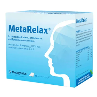 Metarelax Nuova Formula Integratore 20 Bustine