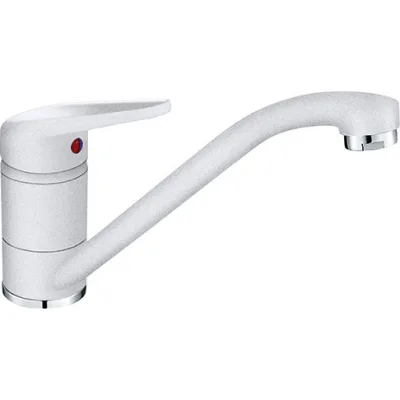 Franke: Miscelatore monocomando Novara Plus 115.0470.658 finitura bianco