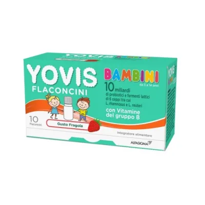 YOVIS BAMBINI FRAGOLA 10 FLACONI