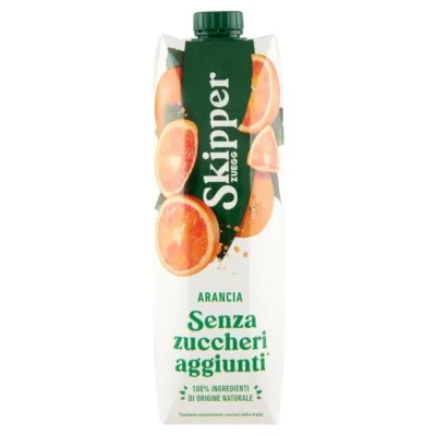 Zuegg Skipper Senza Zuccheri Aggiunti Arancia 1000 ml