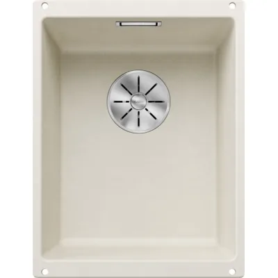 Blanco | Lavello una vasca SUBLINE 320-U 1527160 finitura soft white da 35x46 cm - Sottotop