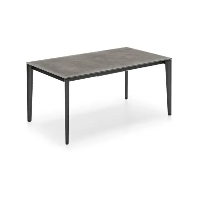 Connubia Tavolo allungabile Artic CB4855-R 160 C con struttura in metallo e piano a scelta da 160(310)x90 cm